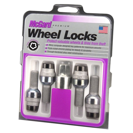 McGard Radius Seat Style Wheel Lock Bolts / Black (28320)