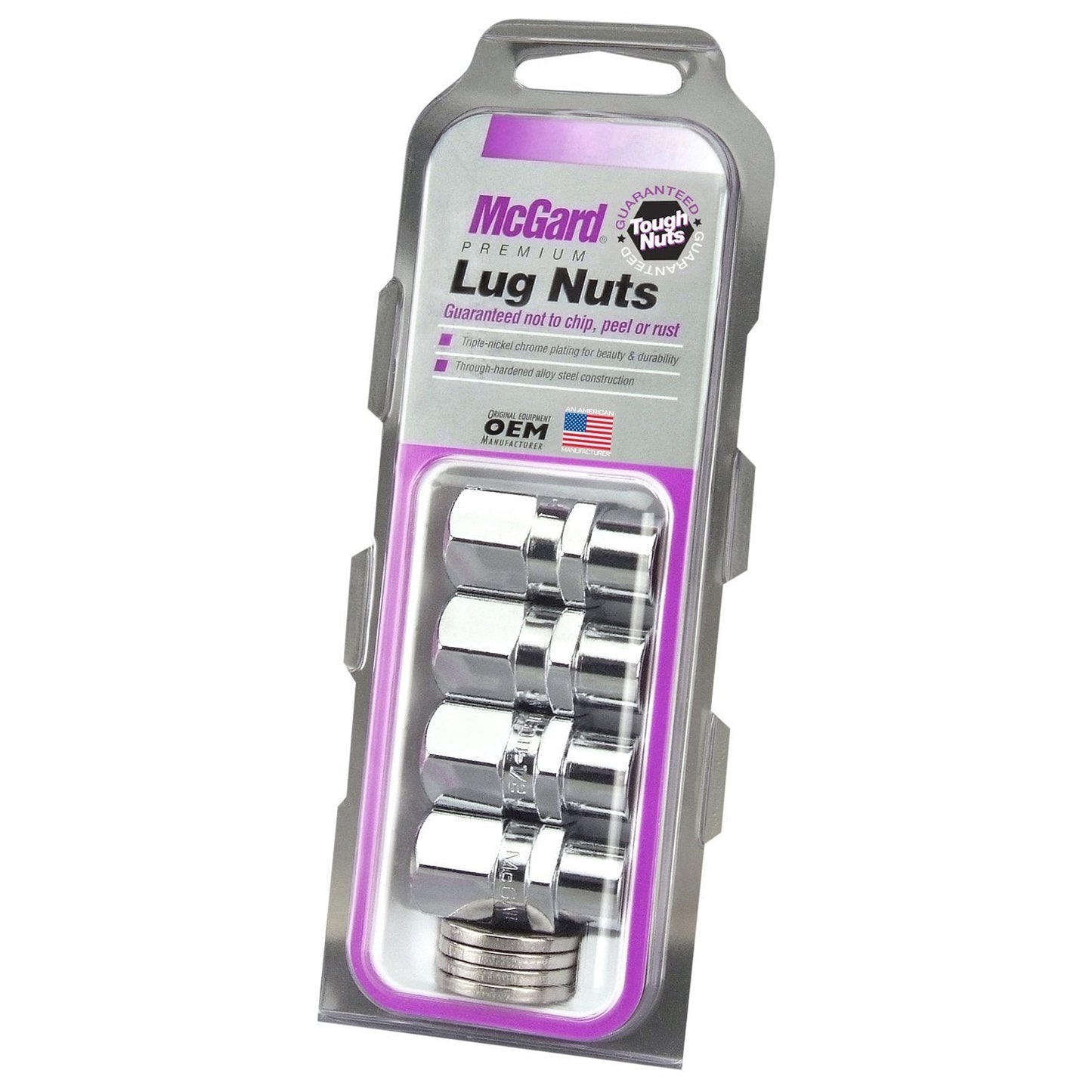 McGard Mag/Shank Style Lug Nuts / Chrome (60128)