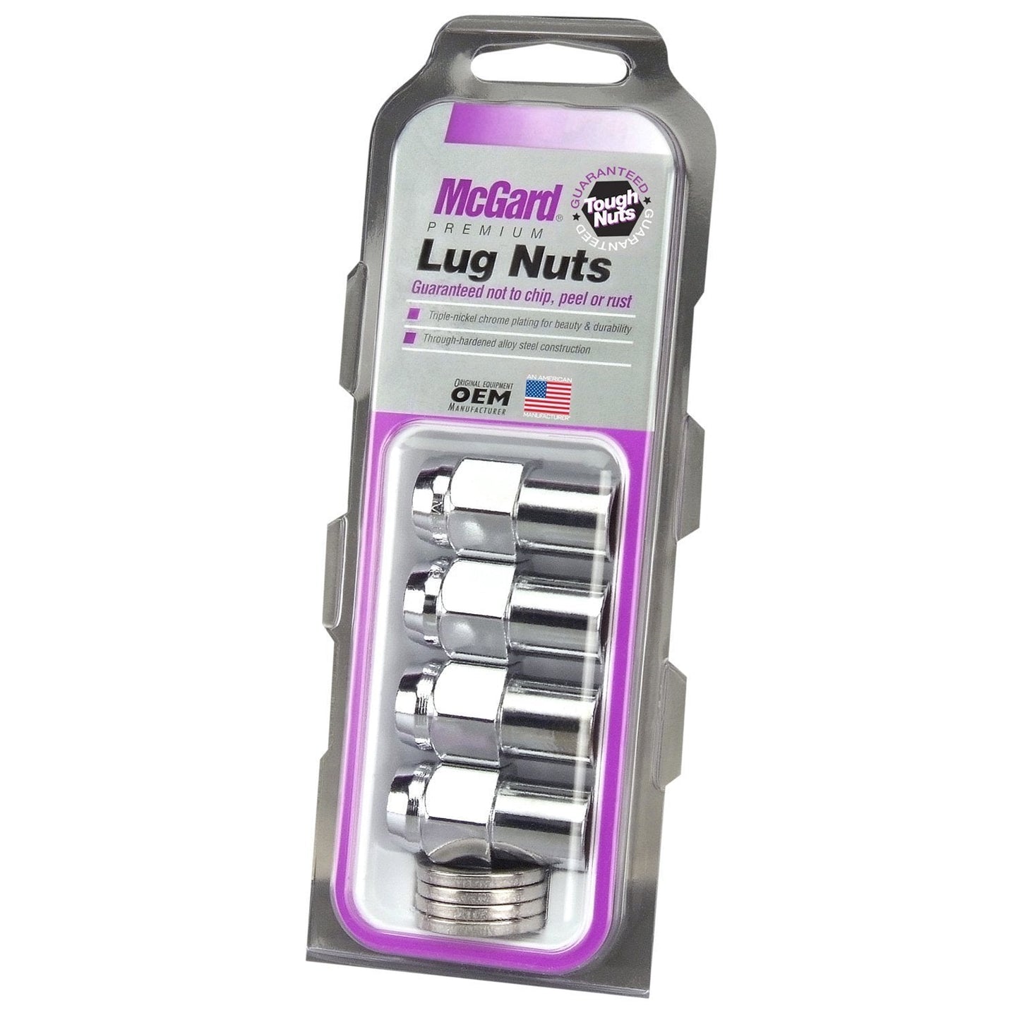 McGard Mag/Shank Style Lug Nuts / Chrome (61000)