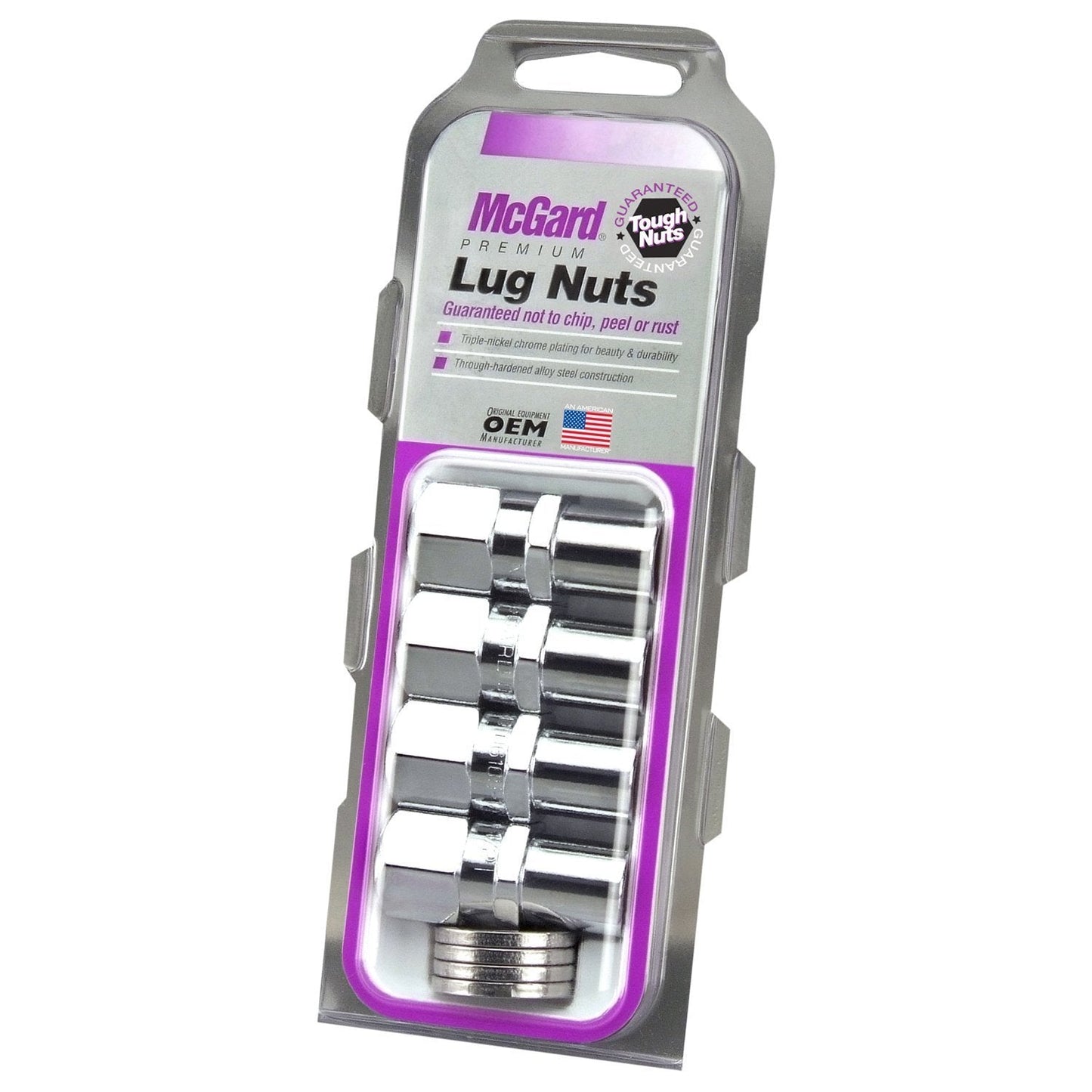 McGard Mag/Shank Style Lug Nuts / Chrome (61005)