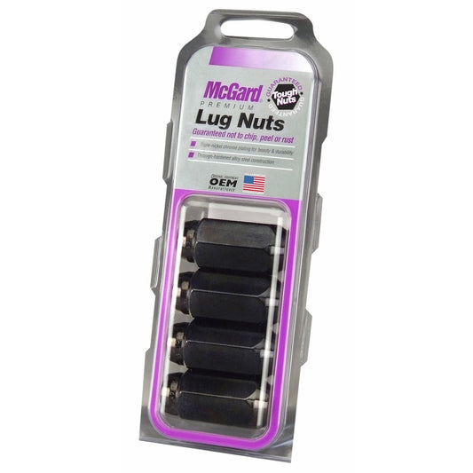 McGard Cone Seat Style Lug Nuts / Black (64024)