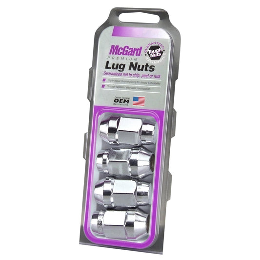 McGard Bulge Cone Seat Style Lug Nuts / Chrome (64073)