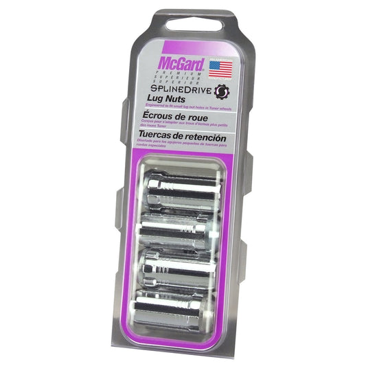 McGard Tuner Style Cone Seat Lug Nuts / Chrome (65310)