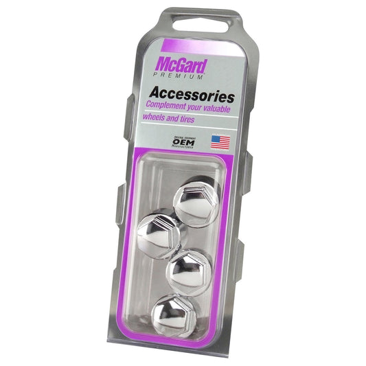 McGard Chrome Nylon Caps /  For use with Part No. 24010-24013 (70006)