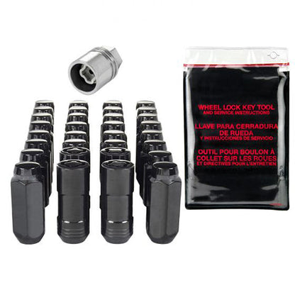 McGard Cone Seat Exposed Style Wheel Installation Kit - Black (84817)