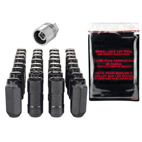 McGard Cone Seat Exposed Style Wheel Installation Kit - Black (84817)