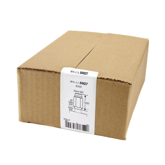 McGard Cone Seat Exposed Style Wheel Installation Kit / Black (84827)