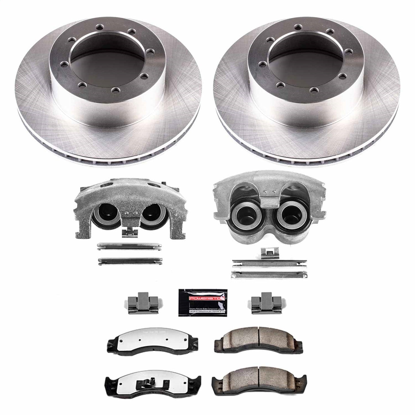 PowerStop 01-02 Ford E-450 Econoline Super Duty Rear Medium Duty Caliper Kit (MDCK4912)