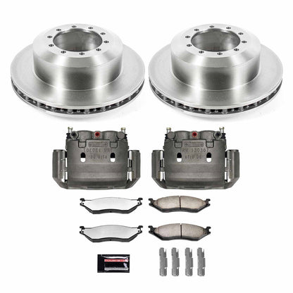 PowerStop 2002 Ford E-550 Econoline Super Duty Rear Medium Duty Caliper Kit (MDCK5184)