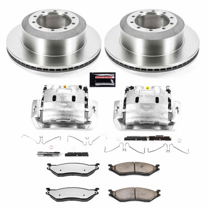 PowerStop 05-16 Ford F-450 Super Duty Front/Rear Medium Duty Caliper Kit (MDCK5966)