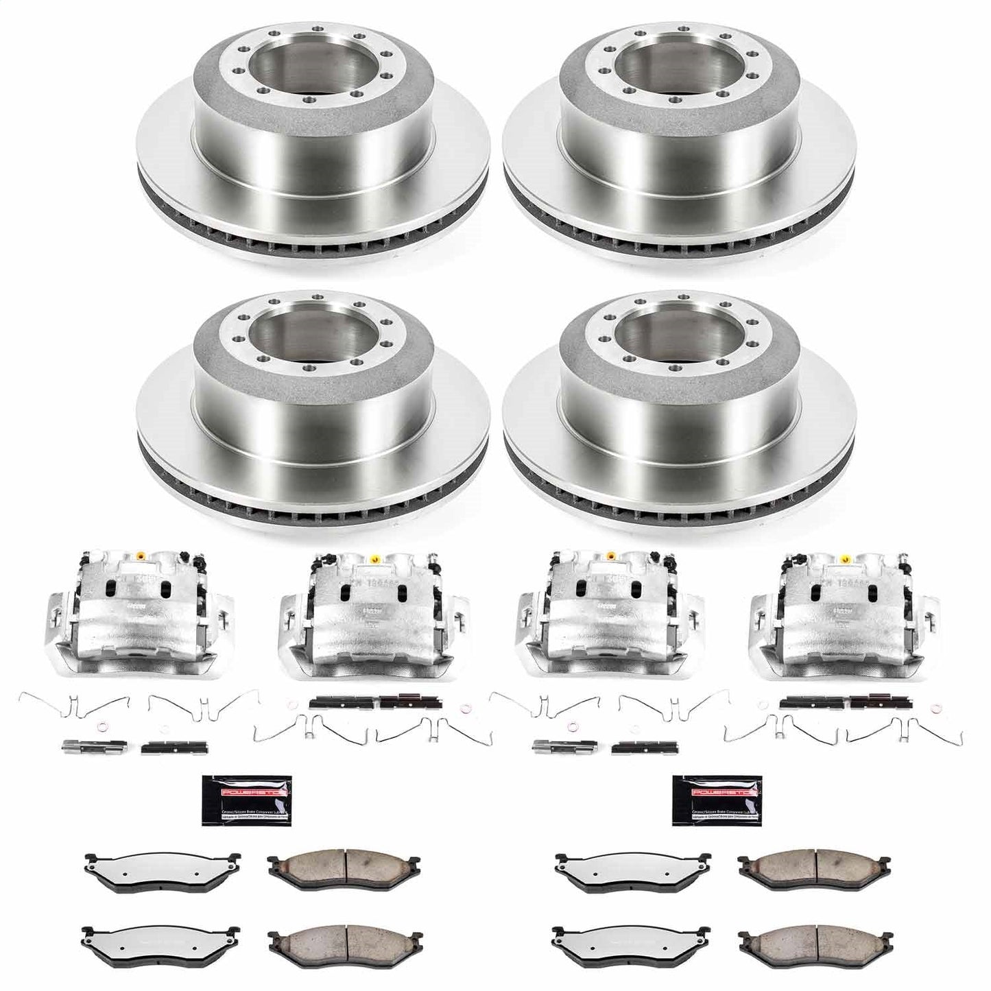 PowerStop 06-09 Ford LCF Front & Rear Medium Duty Caliper Kit (MDCK8395)