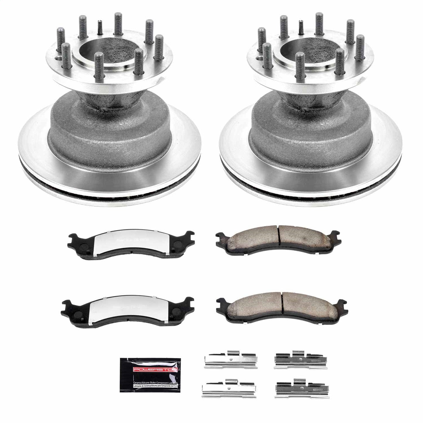PowerStop 03-07 Ford E-450 Super Duty Front Medium Duty Kit (MDK5084)