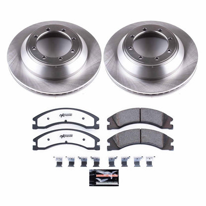 PowerStop 08-19 Ford E-450 Super Duty Rear Medium Duty Kit (MDK5591)