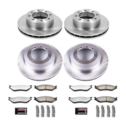 PowerStop 02-04 Ford F-450 Super Duty Front & Rear Medium Duty Kit (MDK6408)