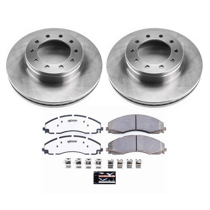 PowerStop 17-22 Ford F-550 Super Duty Front Medium Duty Kit (MDK7422)