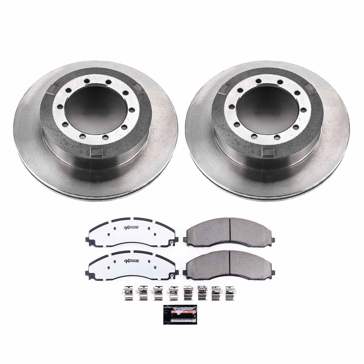 PowerStop 17-22 Ford F-550 Super Duty Rear Medium Duty Kit (MDK7424)