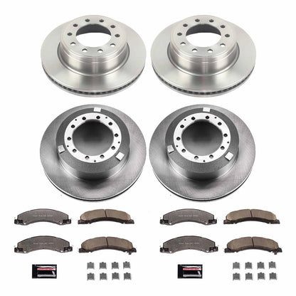 PowerStop 13-18 Ram 5500 Front & Rear Medium Duty Kit (MDK7818)