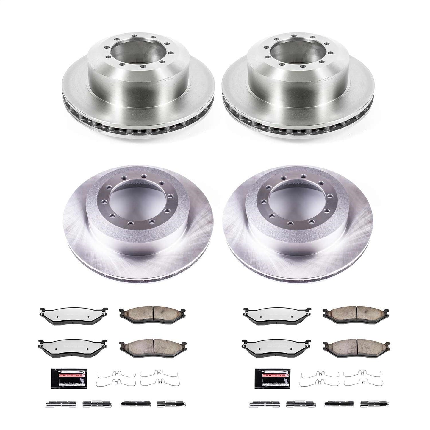 PowerStop 07-09 Ford F53 Front & Rear Medium Duty Kit (MDK8178)