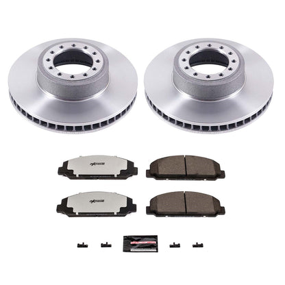 PowerStop 10-18 Isuzu NRR Front Medium Duty Kit (MDK8368)