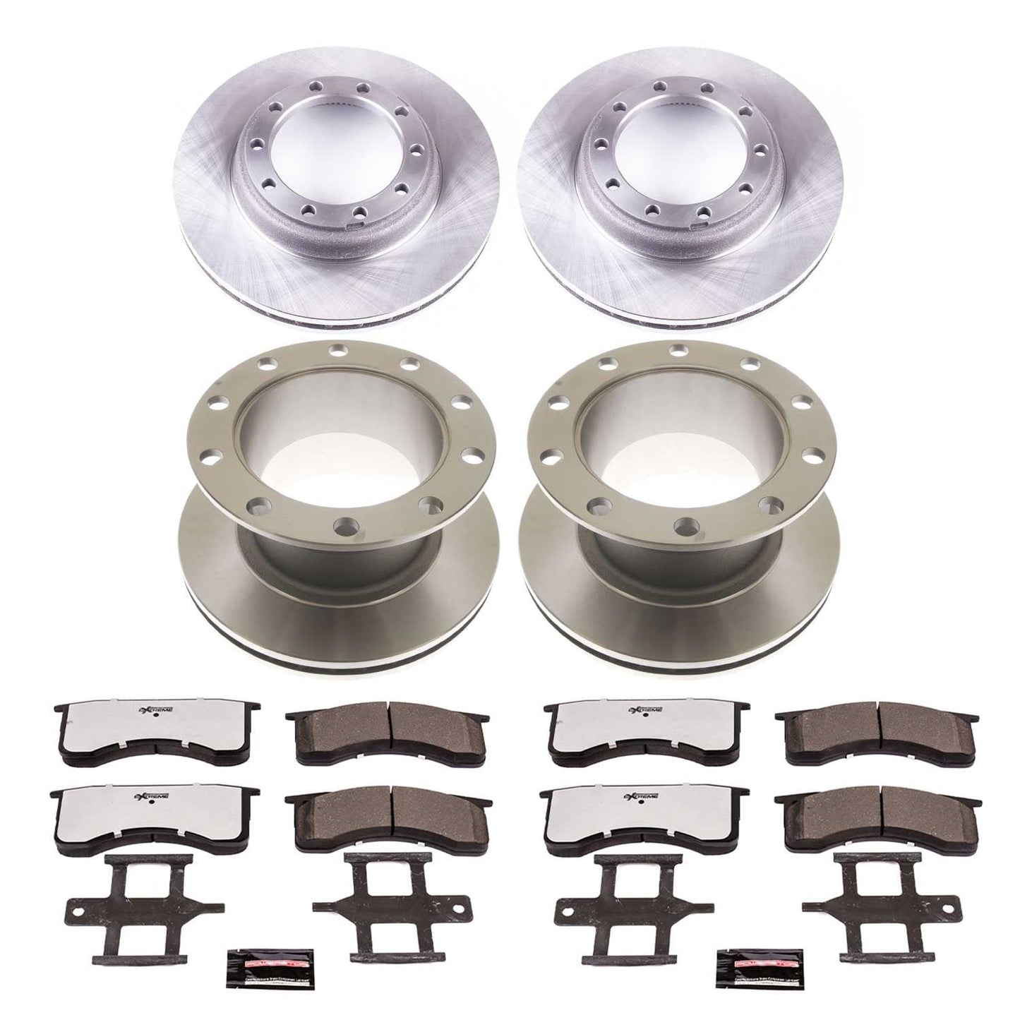 PowerStop 03-09 GMC C6500 Topkick Front & Rear Medium Duty Kit (MDK8393)