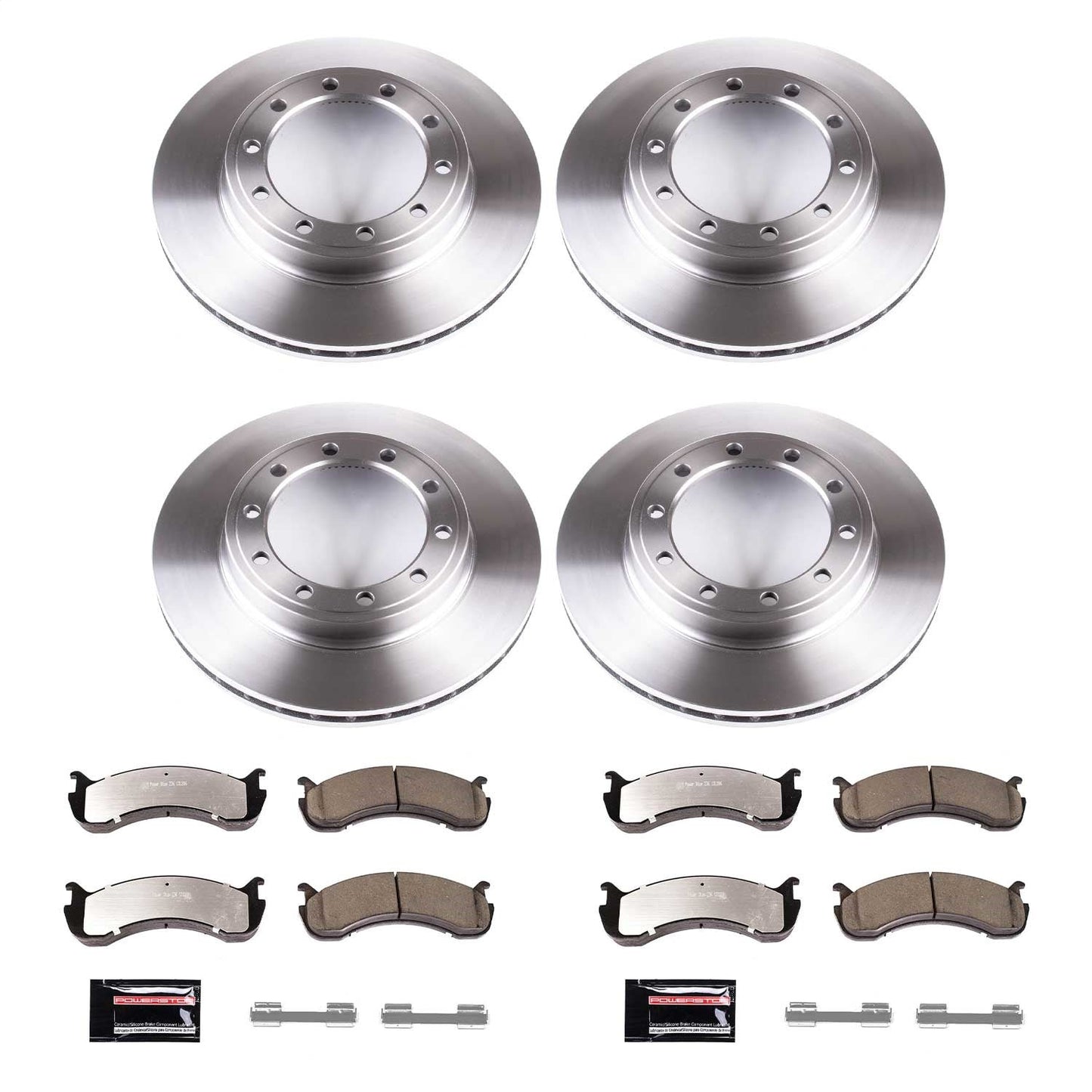 PowerStop 01-11 Workhorse Custom Chassis W22 Front & Rear Medium Duty Kit (MDK8400)