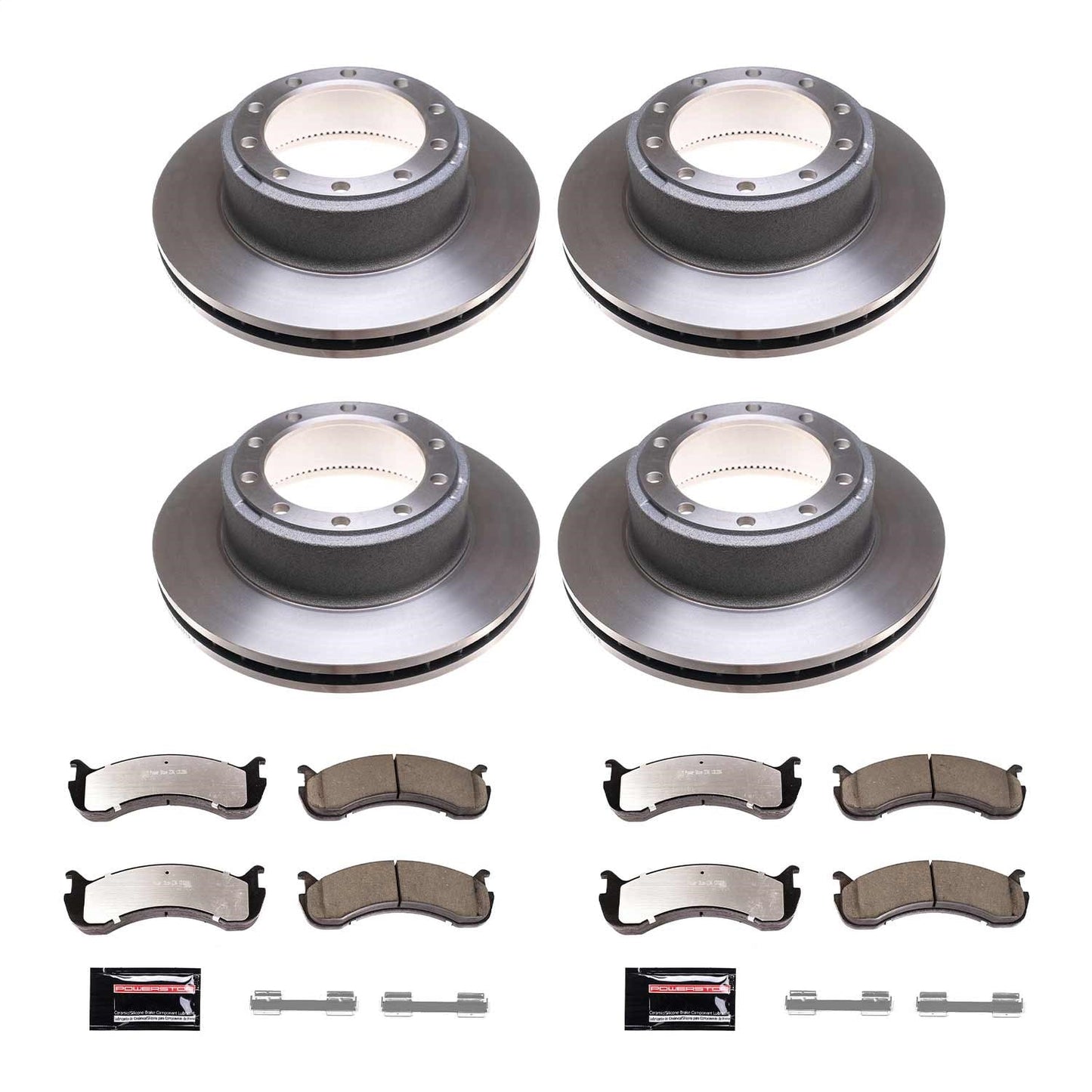 PowerStop 01-11 Workhorse Custom Chassis W22 Front & Rear Medium Duty Kit (MDK8401)