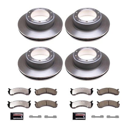 PowerStop 01-11 Workhorse Custom Chassis W22 Front & Rear Medium Duty Kit (MDK8401)