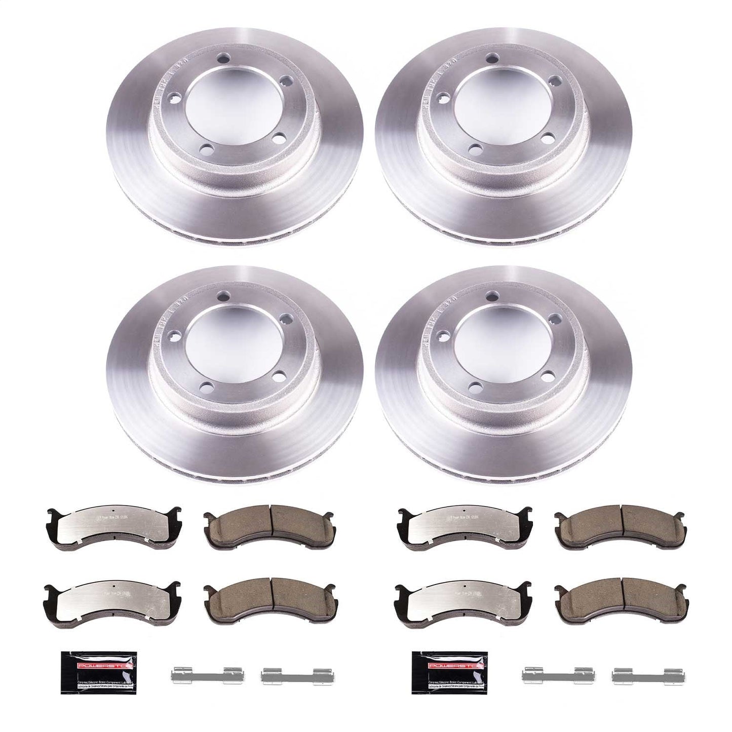 PowerStop 01-11 Workhorse Custom Chassis W22 Front & Rear Medium Duty Kit (MDK8402)