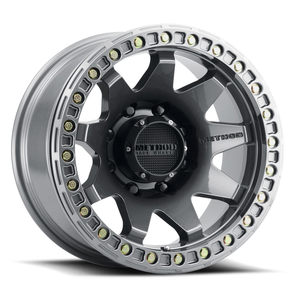 Method Wheels MR108 Gloss Titanium | 17x9" -44mm | 8x170mm Wheel