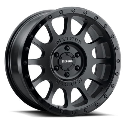 (set of 4) Method MR305 NV Double Black | 20x9" +18mm | 6x135mm Wheel