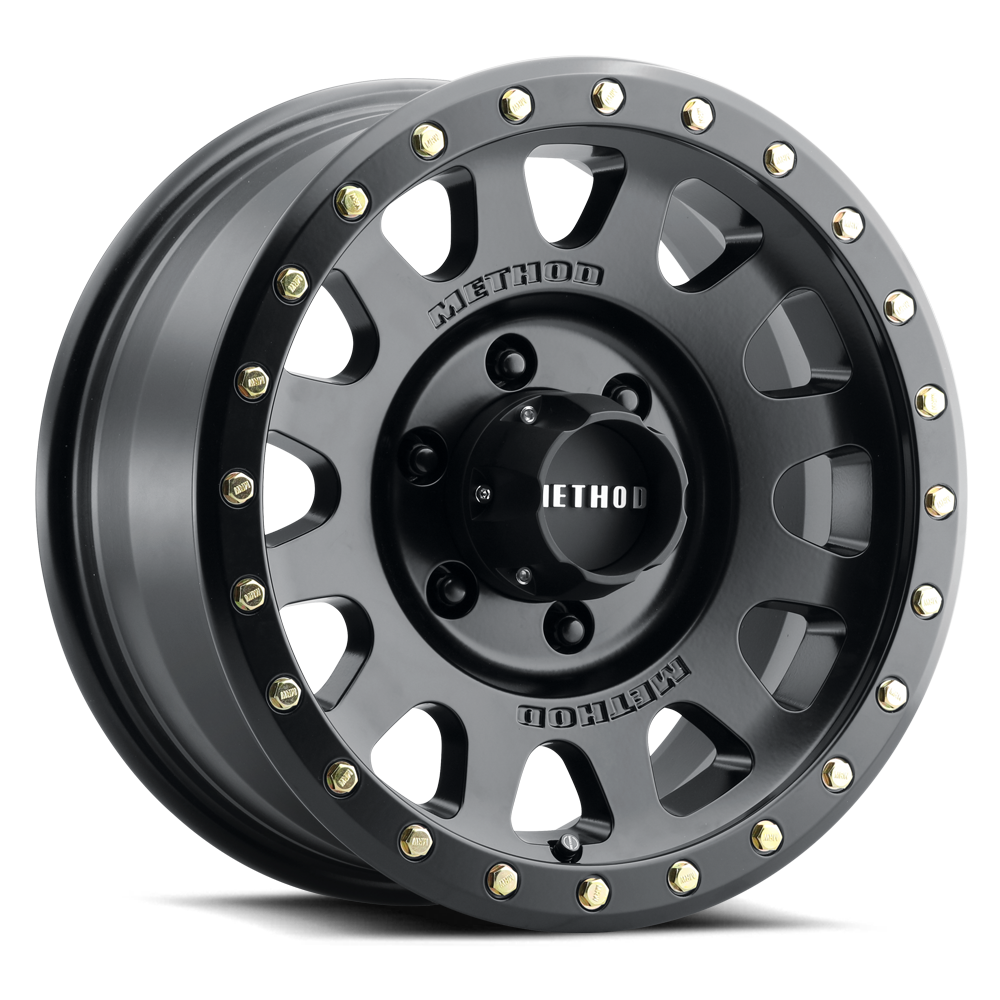 Method Wheels MR305 HD Matte Black | 16x7" +0mm | 6x5.5mm Wheel