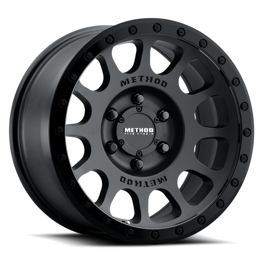 (set of 4) Method MR305 NV Double Black | 20x9" +18mm | 8x6.5in Wheel