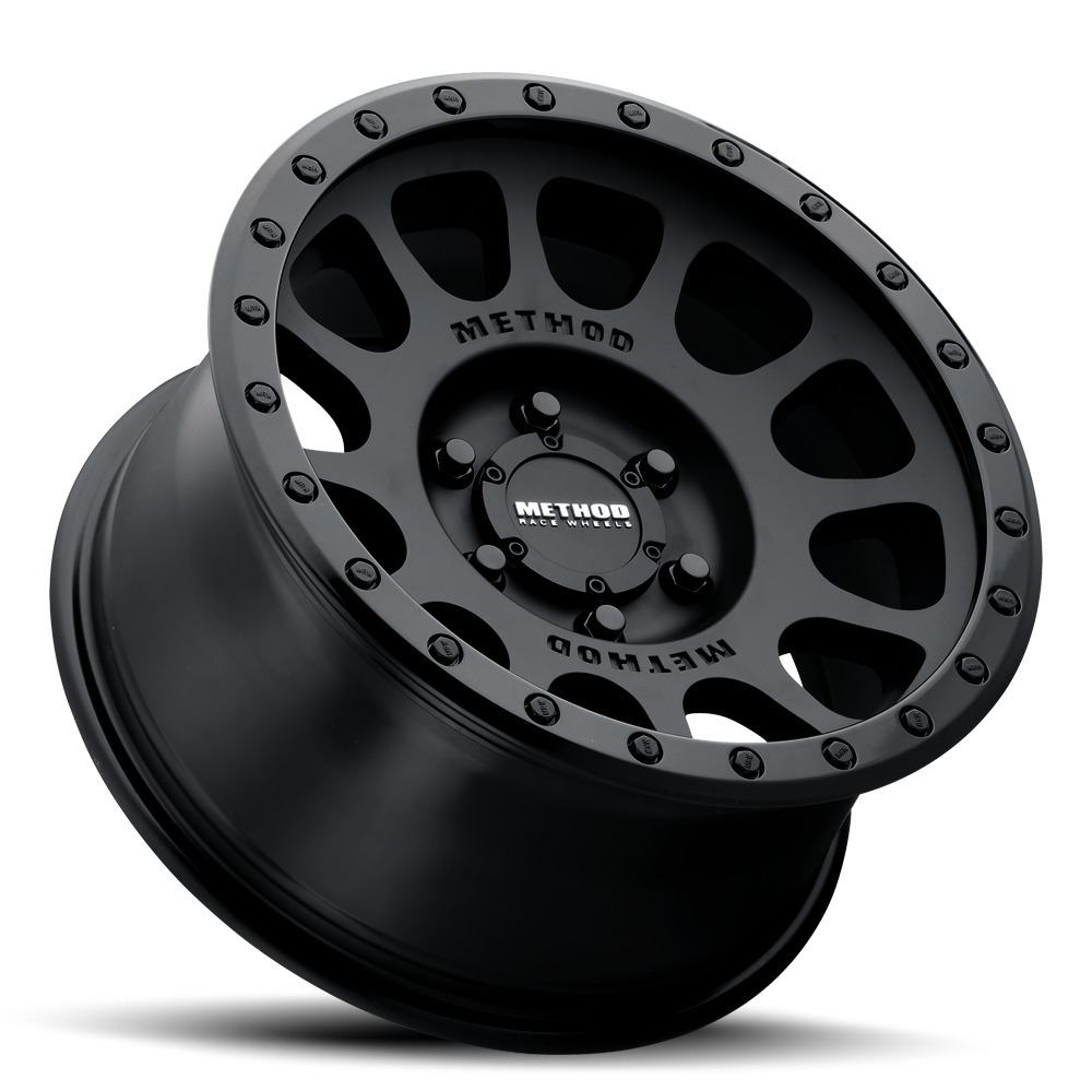 (set of 4) Method MR305 NV Double Black | 20x9" +18mm | 6x135mm Wheel