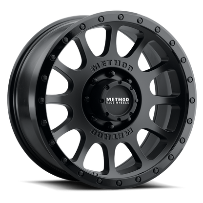 (set of 4) Method MR305 NV Double Black | 20x9" +18mm | 8x6.5in Wheel