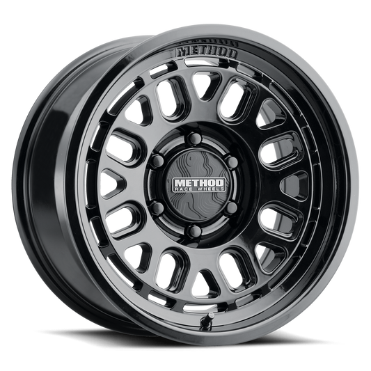 Method MR321 Gloss Black | 17x8.5" +25mm | 6x5.5mm Wheel