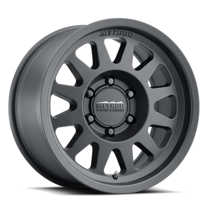 Method 704 | Matte Black | 16x8 | 6x5.5 | 0/4.50" | MR70468060500