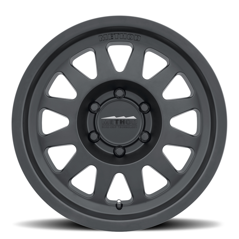 Method 704 | Matte Black | 16x8 | 6x5.5 | 0/4.50" | MR70468060500