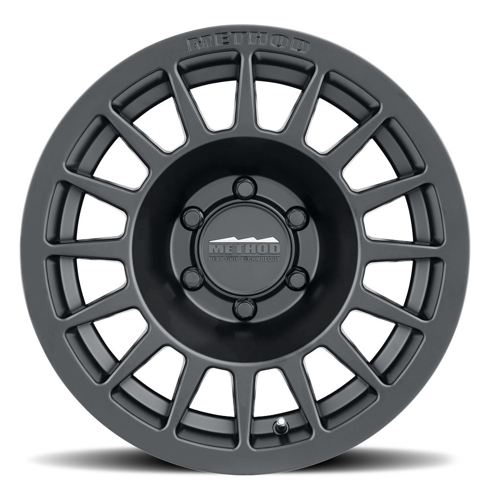 Method 707 | Matte Black | 17x8.5 | 5x4.5 | 38/6.24" | MR70778512538