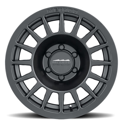 Method 707 | Matte Black | 17x8.5 | 5x4.5 | 38/6.24" | MR70778512538