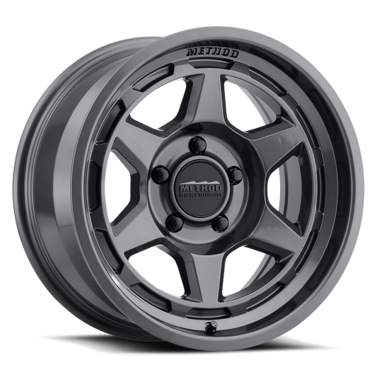 Method MR708 Gloss Titanium | 17x8.5" +0mm | 5x5mm Wheel