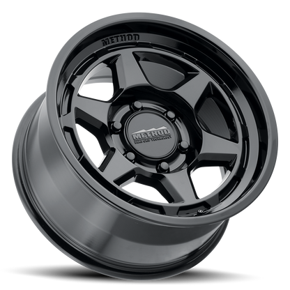 Method 708 | Gloss Black | 17x8.5 | 5x5 | 0/4.72" | MR708785501300
