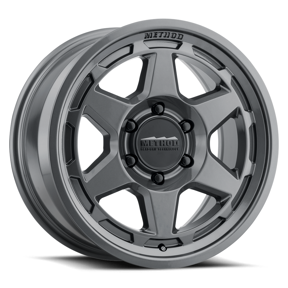 Method MR708-HD Gloss Titanium | 18x9" +30mm | 5x120mm Wheel
