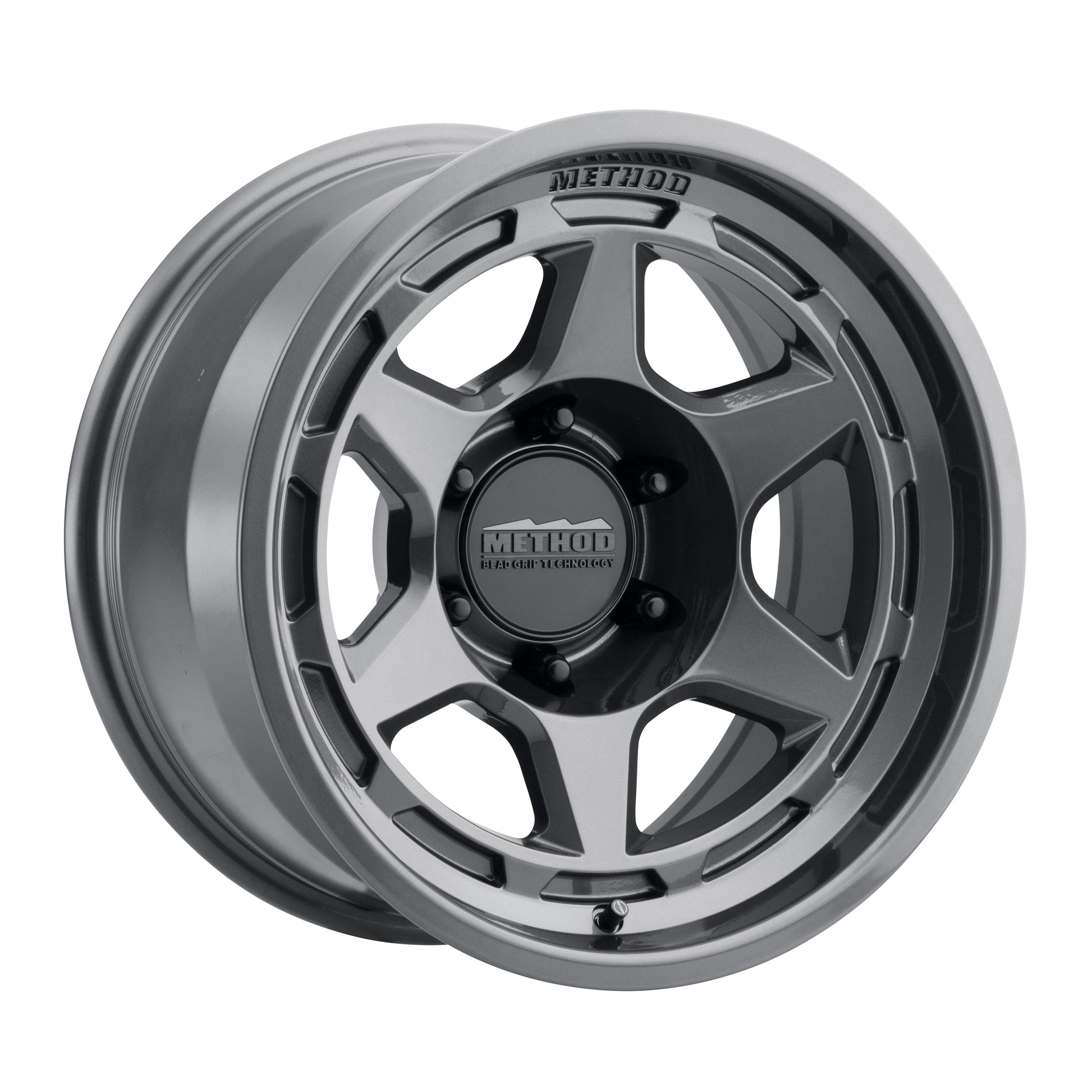 (set of 4) Method MR708 Gloss Titanium | 17x9" -38mm | 6x135mm Wheel