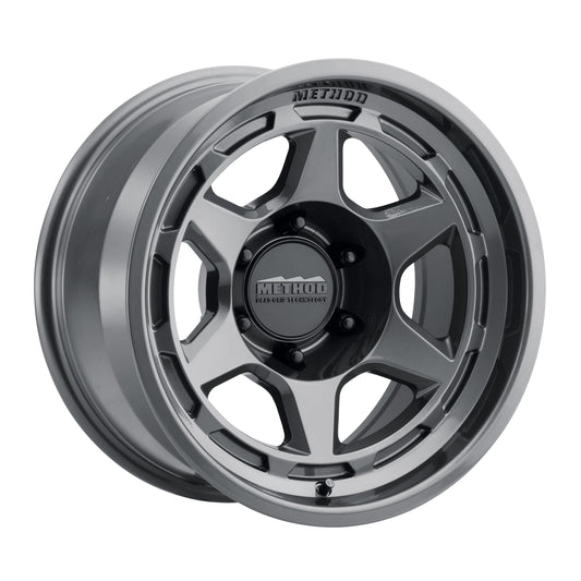(set of 4) Method MR708 Gloss Titanium | 17x9" -38mm | 6x135mm Wheel