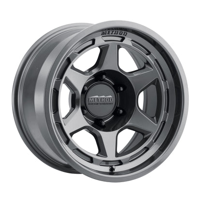 Method 708 | Gloss Titanium | 17x8.5 | 5x5 | 0/4.72" | MR70878550800