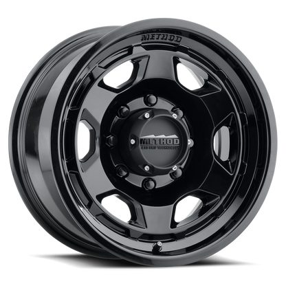 Method 708 | Gloss Black | 17x8.5 | 5x5 | 0/4.72" | MR708785501300
