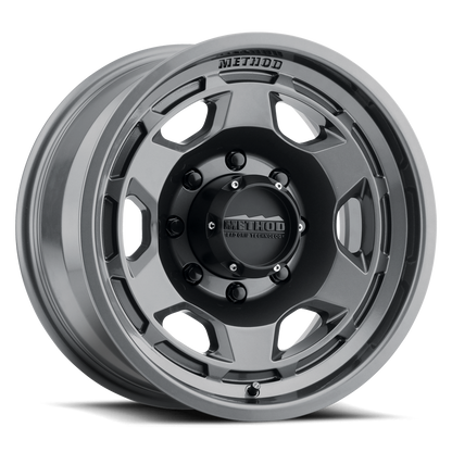 (set of 4) Method MR708 Gloss Titanium | 17x9" -38mm | 8x170mm Wheel
