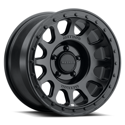 (set of 4) Method MR709-HD Matte Black | 17x8.5" +0mm | 5x5in Wheel