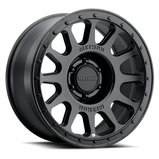 (set of 4) Method MR709-HD Matte Black | 20x9" +12mm | 6x135mm Wheel
