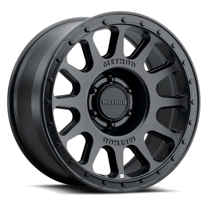 (set of 4) Method MR709-HD Matte Black | 20x9" +12mm | 6x5.5in Wheel